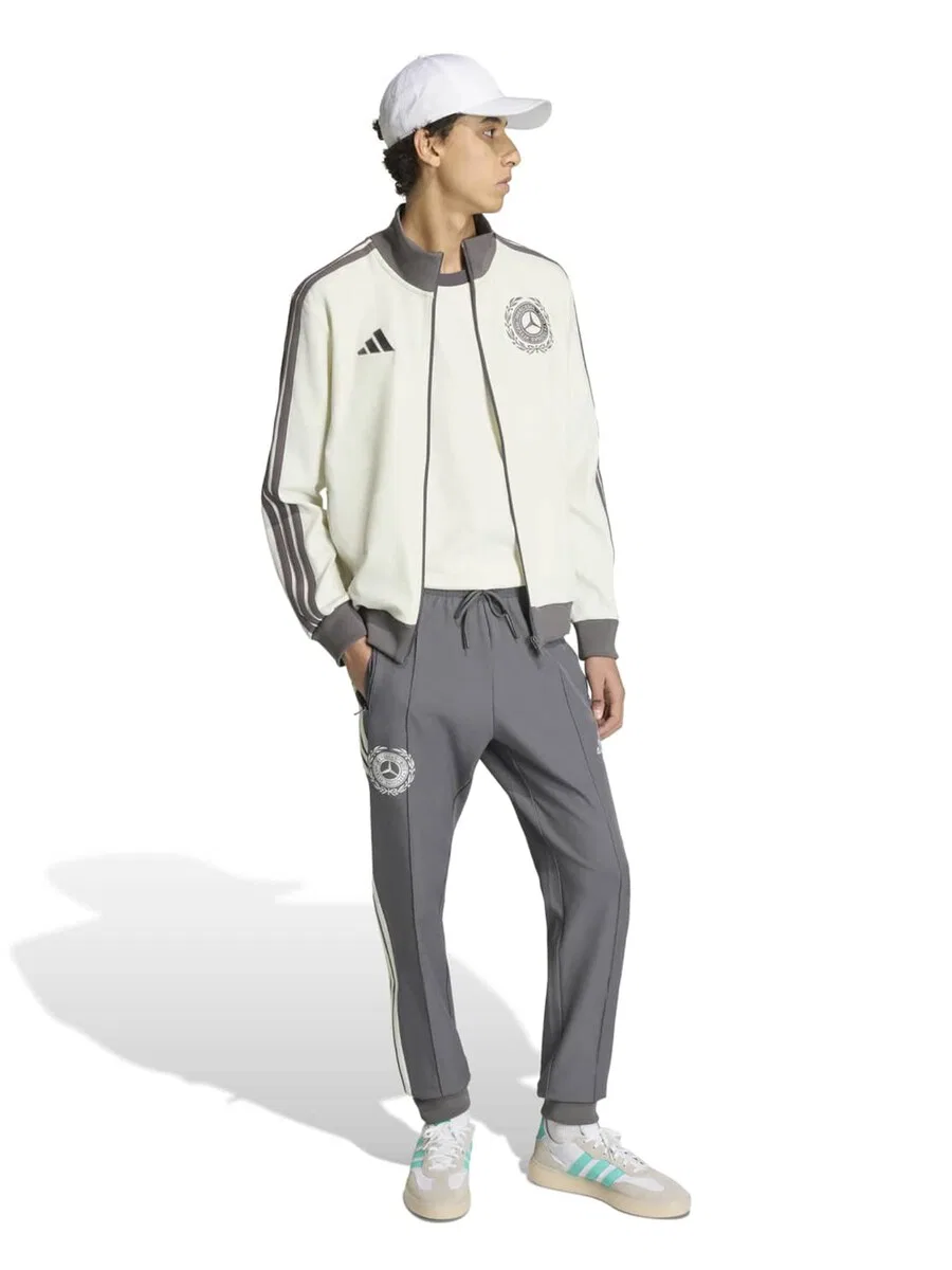 Куртка для тренировок ADIDAS PERFORMANCE 'MER SA ICN' белого цвета — фото 4