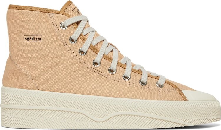 

Кроссовки Adidas Originals Nizza Hi Pale Nude Unisex, коричневый