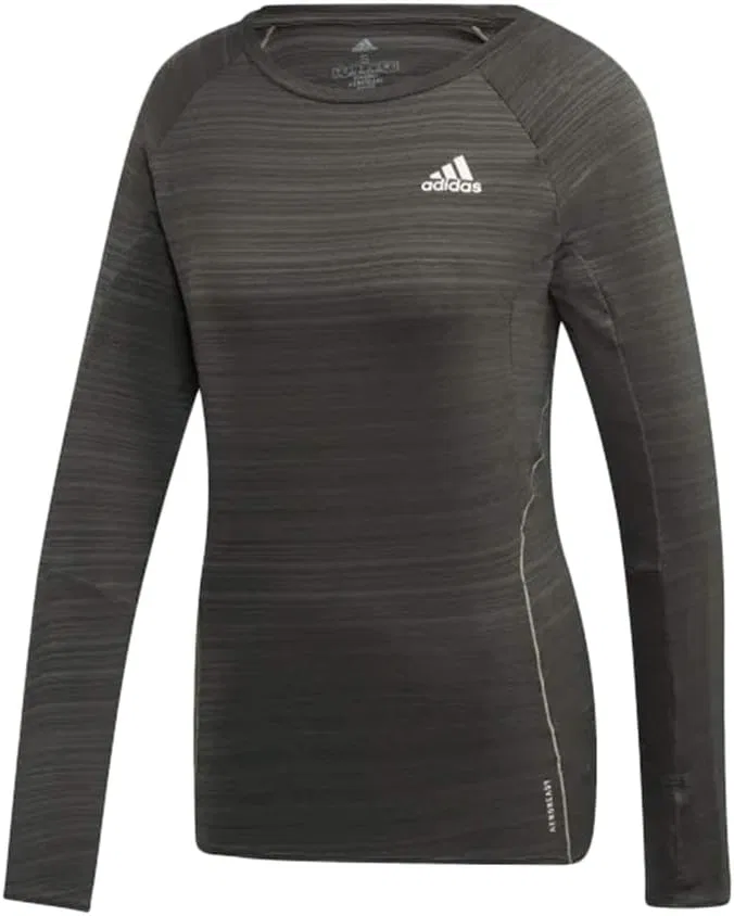 Женская футболка с длинным рукавом Adi Runner adidas, Earth