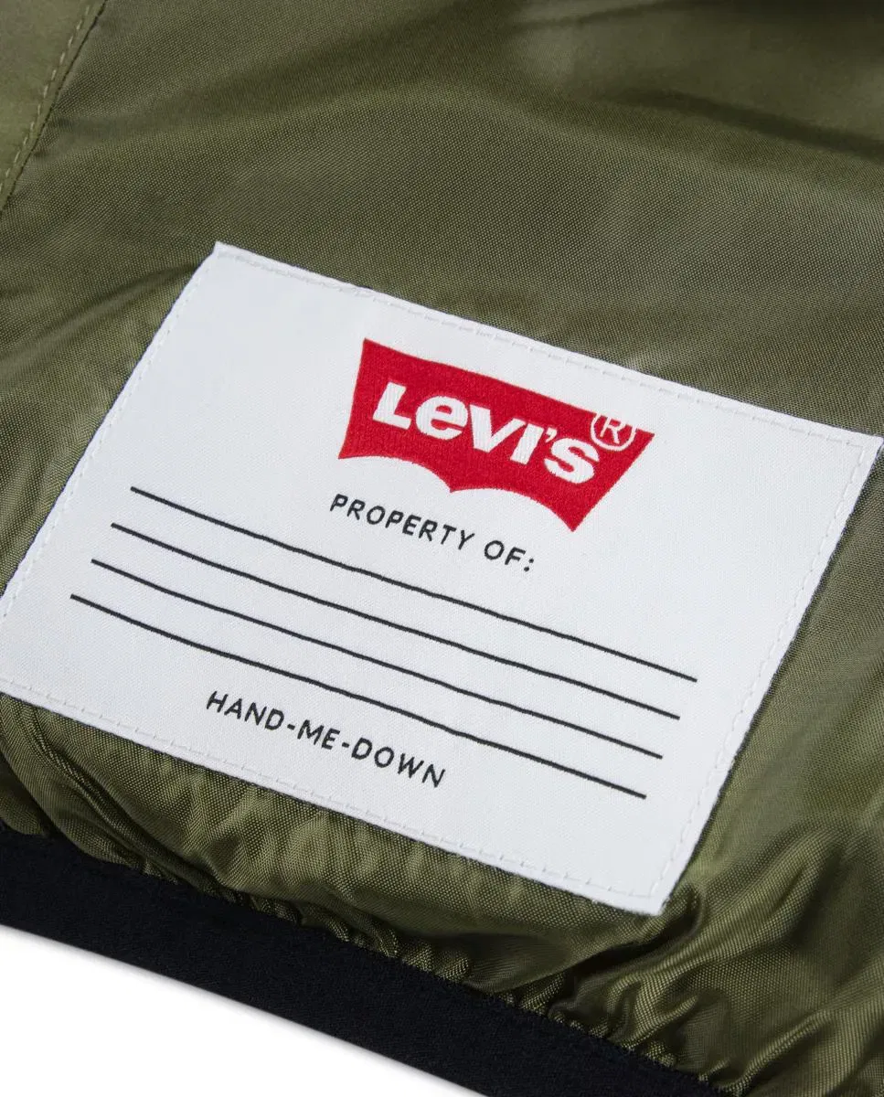 Детская куртка-пуховик для мальчиков Levi's, Verde — фото 3