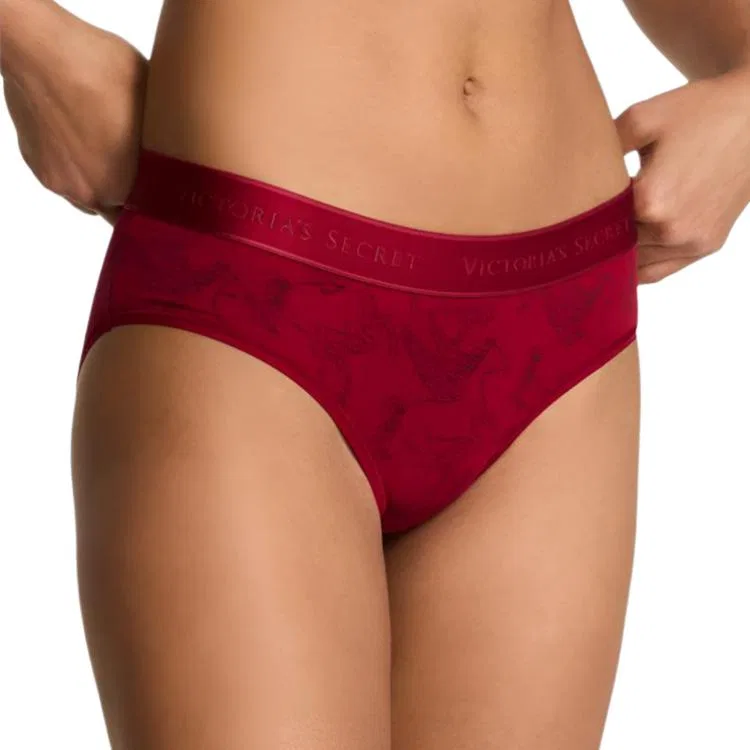 Женские трусы с принтом Red Pegasus Print Victoria's Secret, 1 Pack (Red Pegasus Print) — фото 3