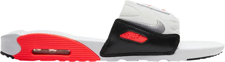 

Сандалии Nike Air Max 90 Slide 'Infrared', белый