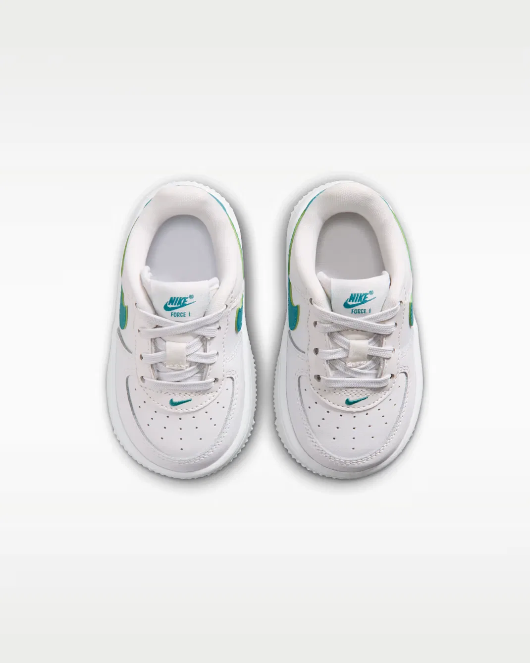 Детская/подростковая обувь Nike Force 1 Low, Platinum Tint/White/Energy — фото 4