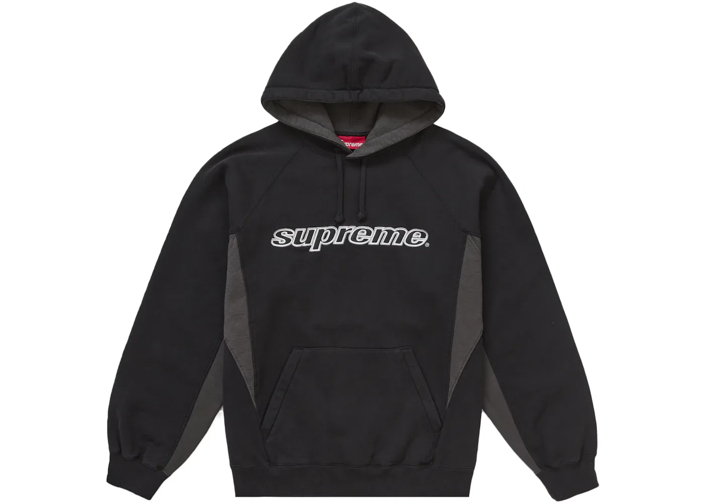 Мужская худи с принтом Division Supreme, Черный