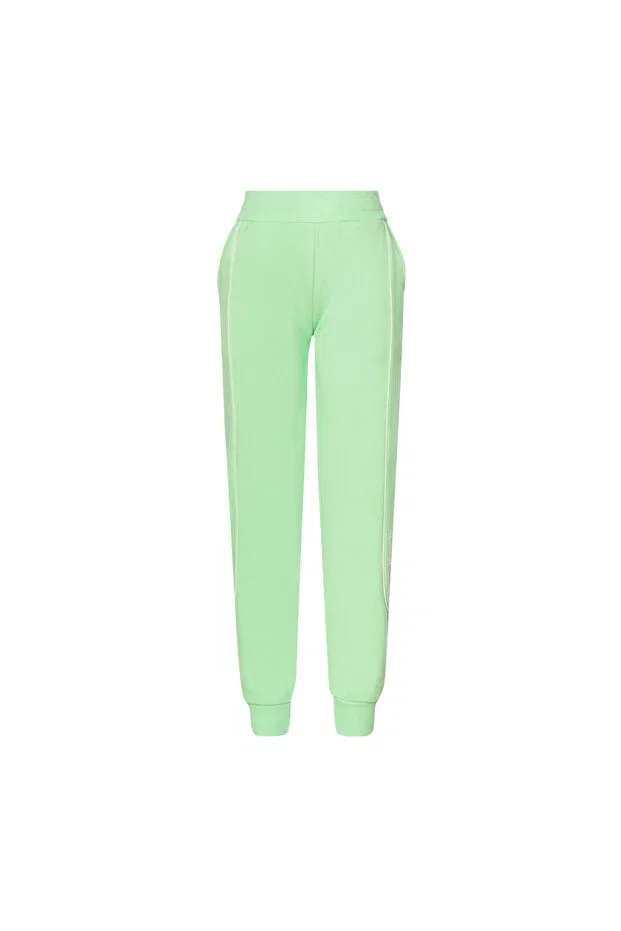 Детские спортивные штаны для девочек скинни Hellen Hummel, Green — фото 2