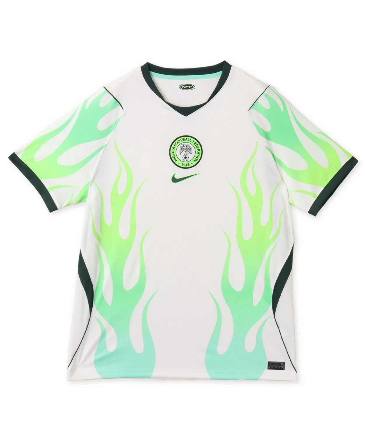 Мужская футболка из полиэстера с принтом Nike NFF Dri-FIT Jersey SS Stadium Away NIKE, White