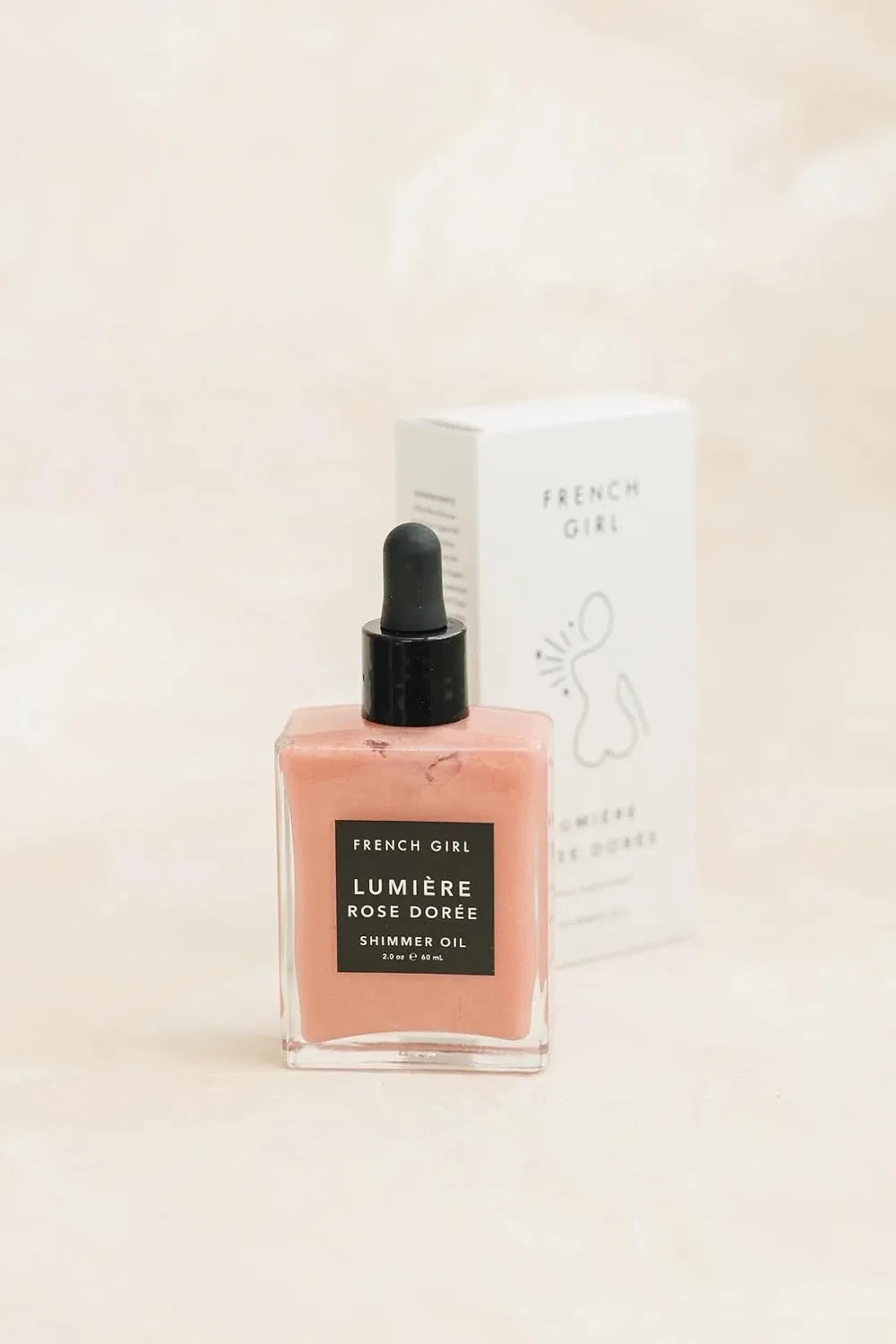 Масло для тела Shimmer Oil, FRENCH GIRL, Rose Doree, 60 мл — фото 3