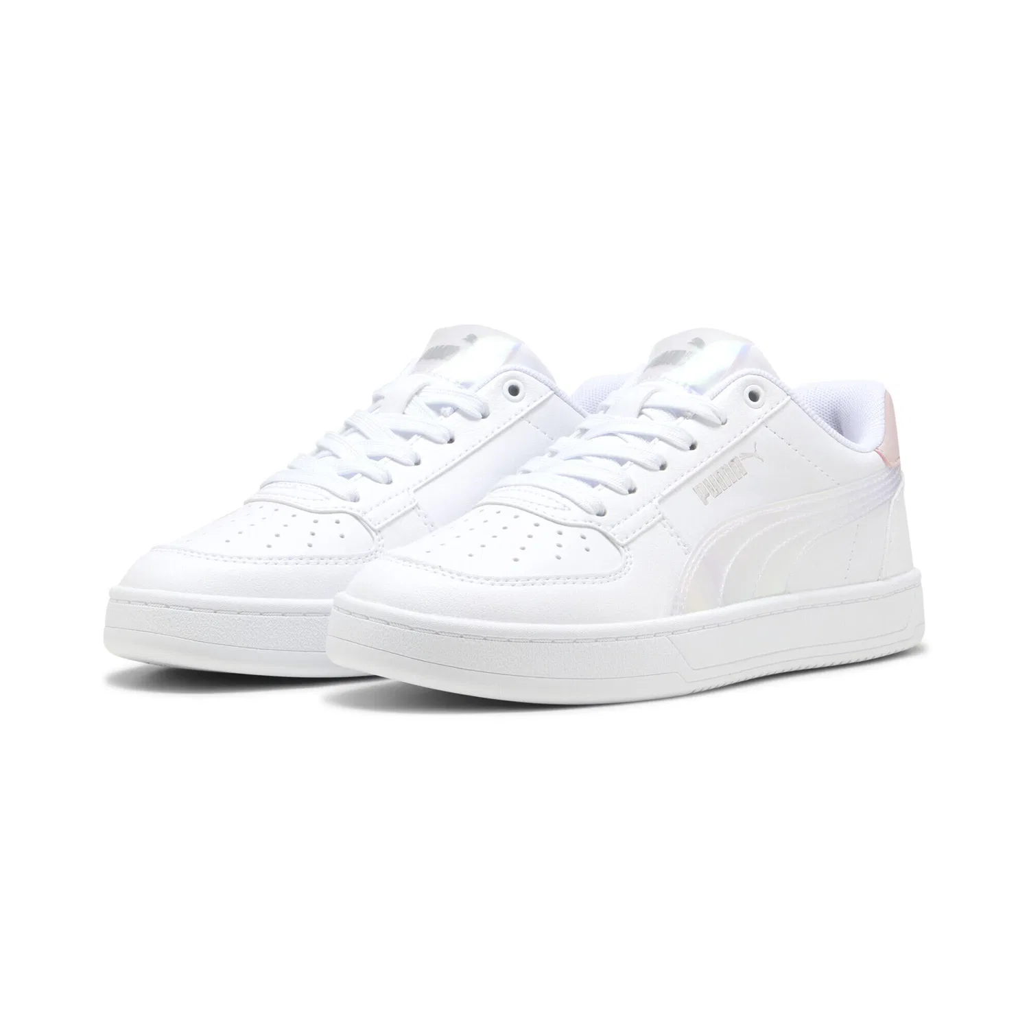Детские кроссовки для девочек Caven 2.0 Holo Puma, Weiss Rosa Silber