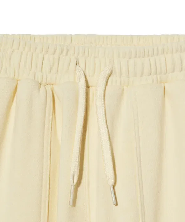 Тренировочные штаны детские комбинированные, Kids dyed combi pants Brownbreath Kids, кремовый — фото 3
