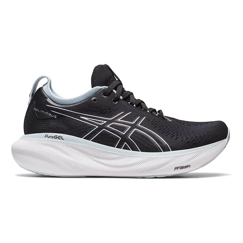 

Кроссовки Asics Women's Gel-Nimbus 25, черный/голубой