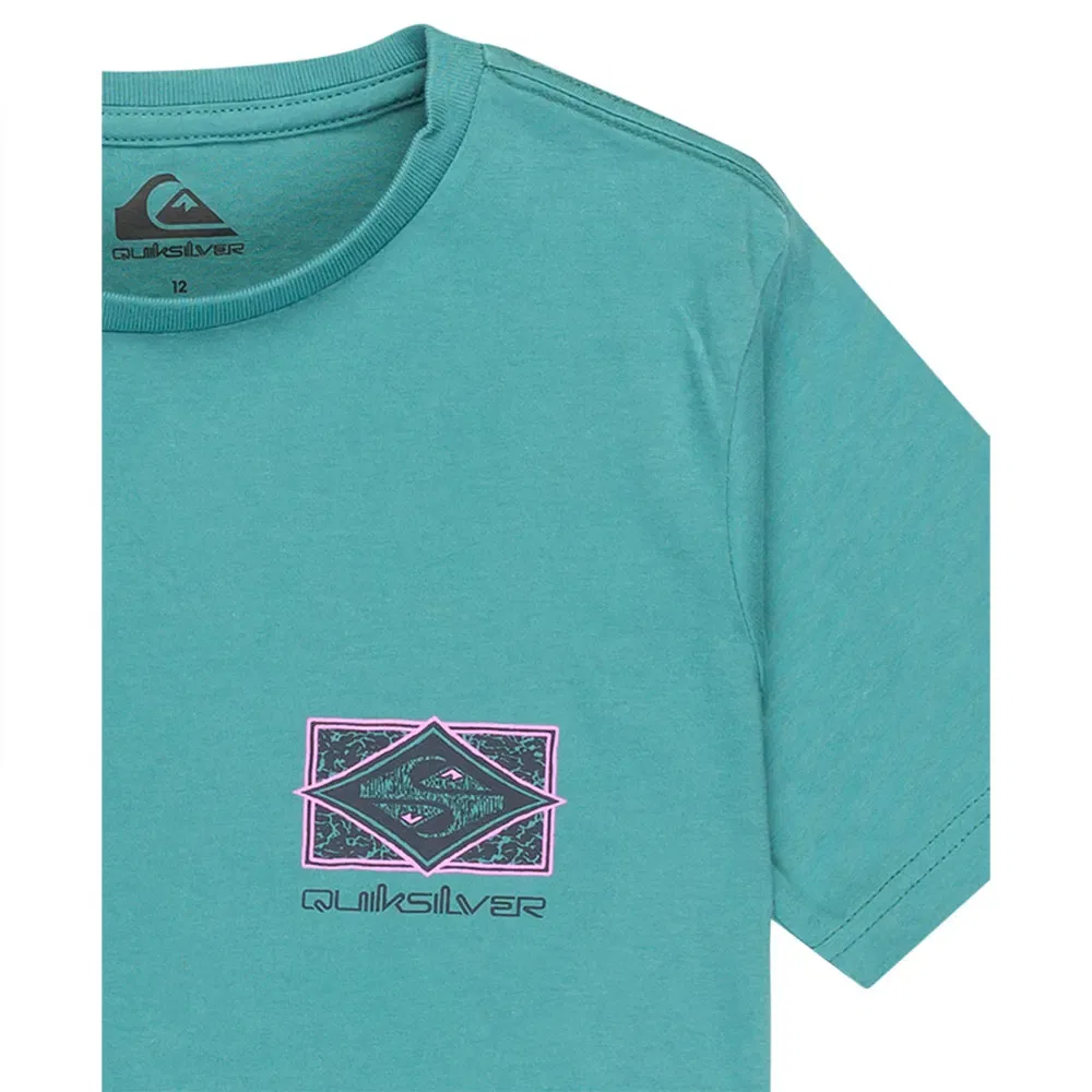 Детская футболка с принтом Evo Crisis Quiksilver, Green — фото 3