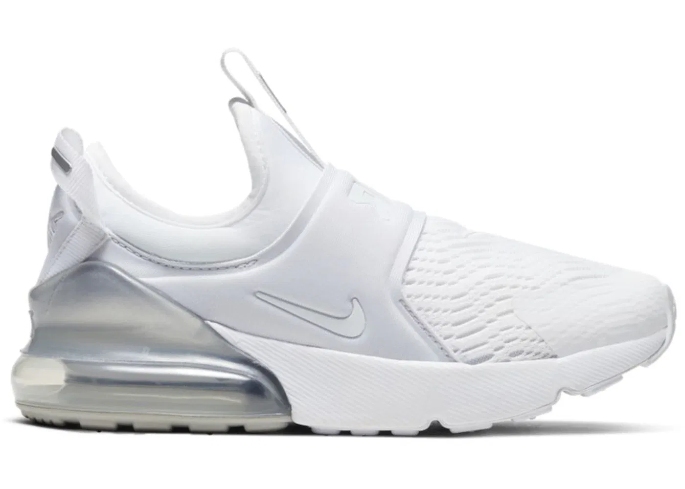 Детские кроссовки Lifestyle Nike Air Max 270 Extreme, White/Metallic Silver/White/White