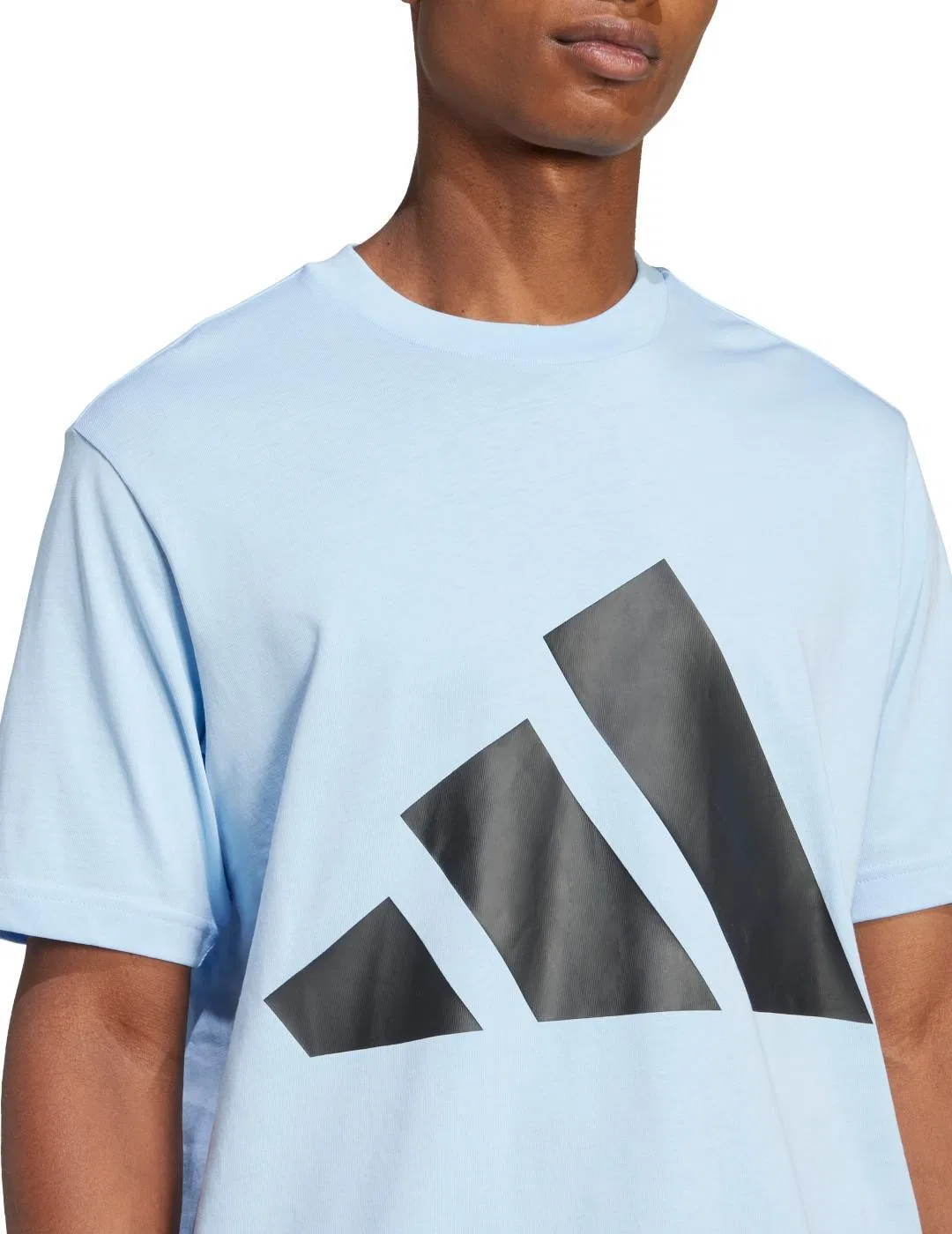 Мужская футболка с принтом Adidas Sj globlu, Blue — фото 4