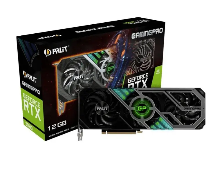 

Видеокарта Palit GeForce RTX 3080 GamingPro (LHR), 12Gb NED3080019KB-132AA