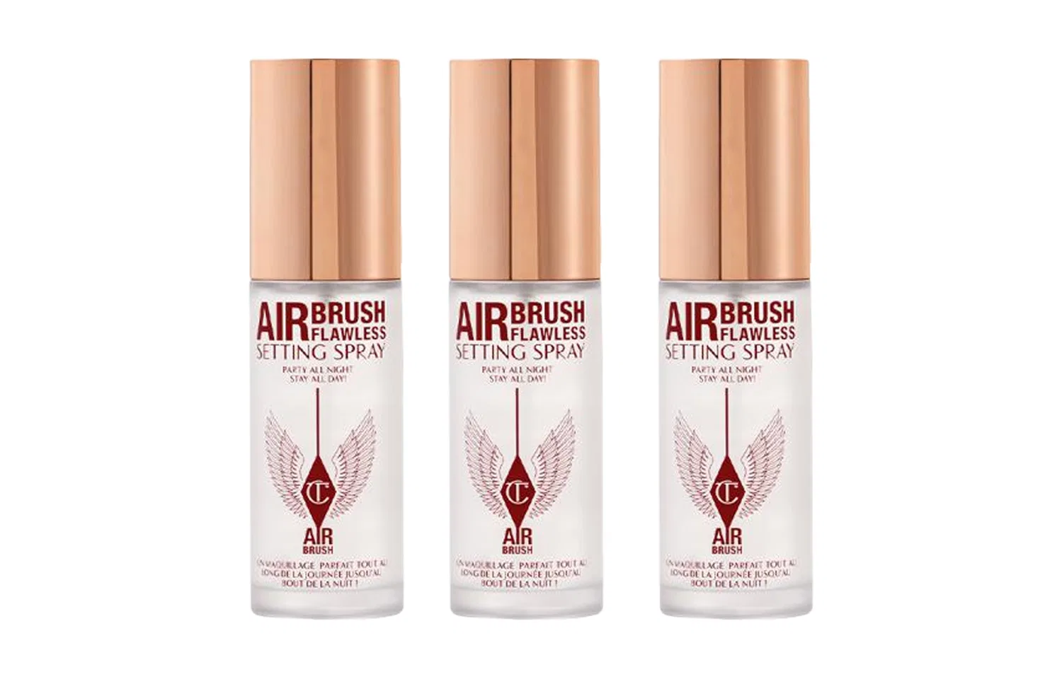 Набор мини-спреев для фиксации макияжа Charlotte Tilbury, 34 мл x 8, Soft Focus — фото 4