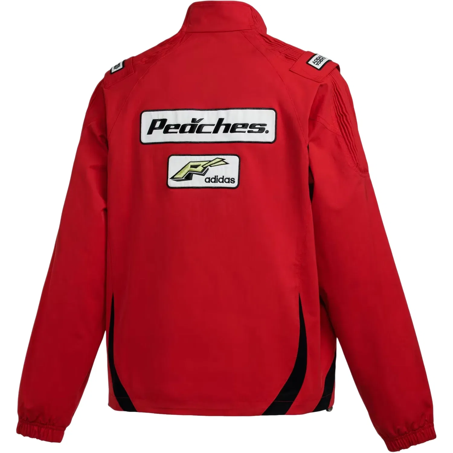 Мужская куртка Peaches Racing Jacket Asia Sizing 'Collegiate Red' adidas, Collegiate Red — фото 2