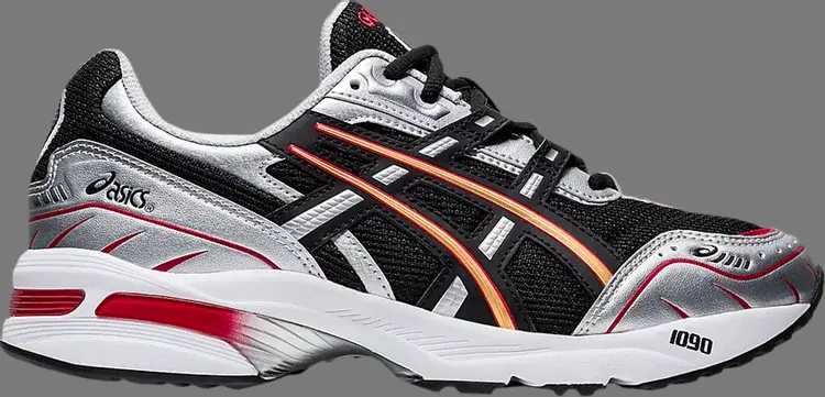 

Кроссовки gel 1090 'black silver' Asics, черный
