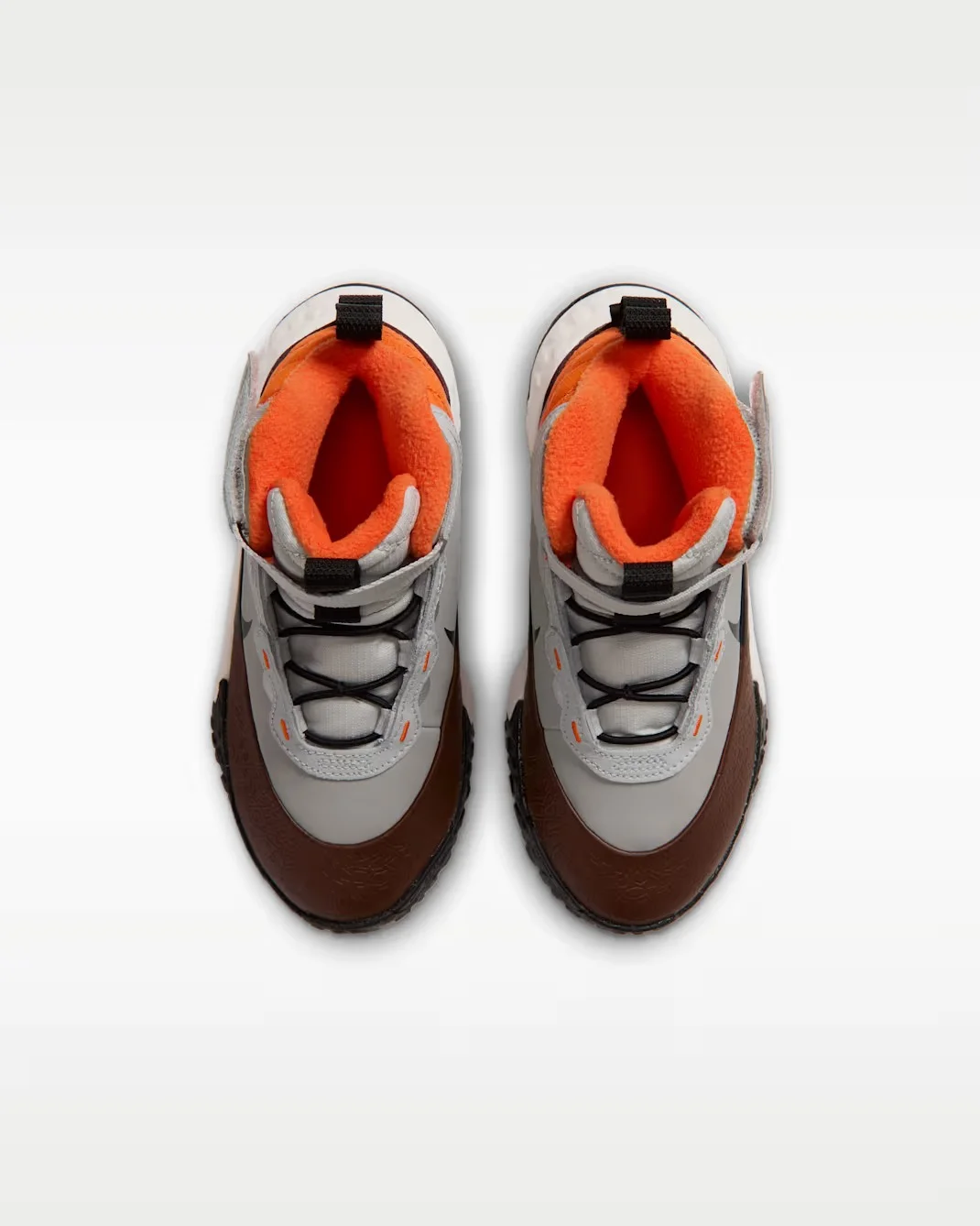 Кроссовки детские Nike Terrascout, серый/оранжевый — фото 3