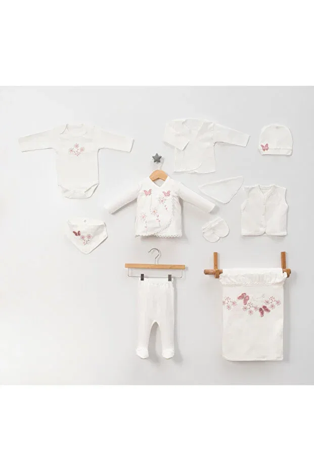 Детский комплект одежды для выписки с вышивкой Neu Kids, Nar — фото 2