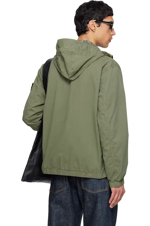 Куртка цвета хаки Stone Island — фото 3
