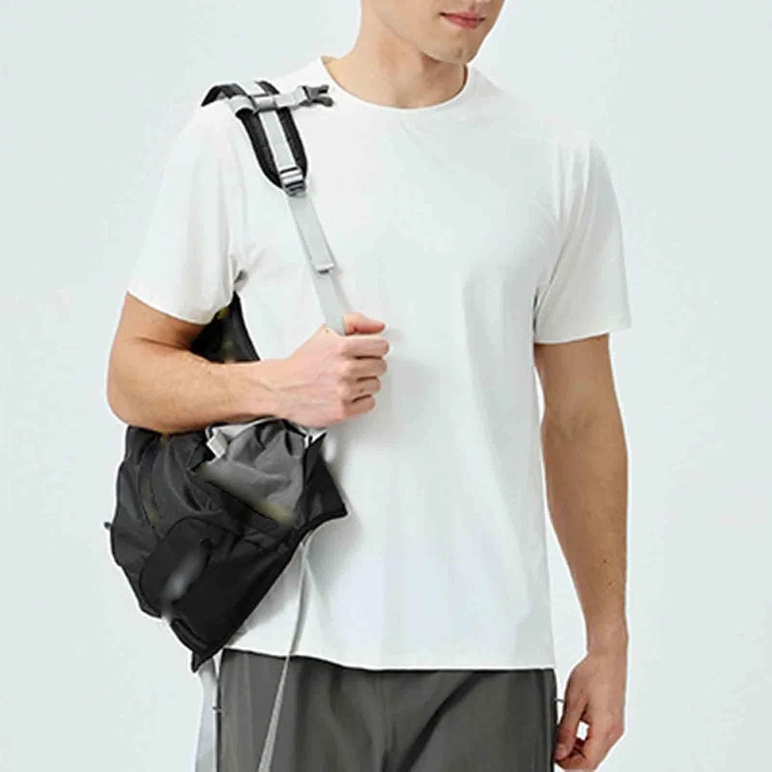 Мужская футболка Active Quick Dry Ice Silk, White — фото 3