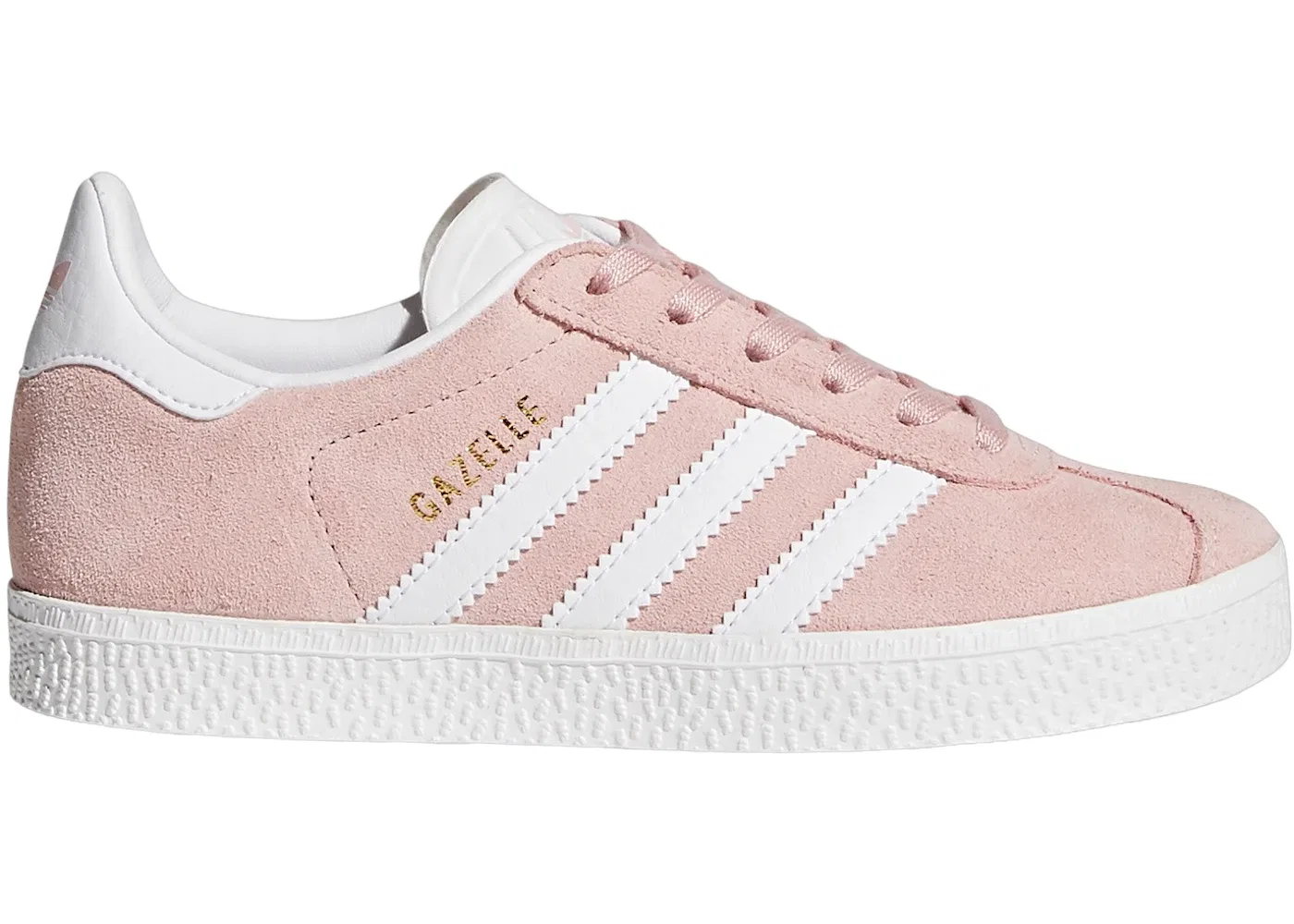 Детские кроссовки Lifestyle Adidas Gazelle, Icey Pink/Cloud White/Gold Metallic