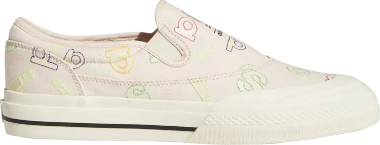 

Кроссовки Adidas Nizza RF 'Allover Letters', розовый