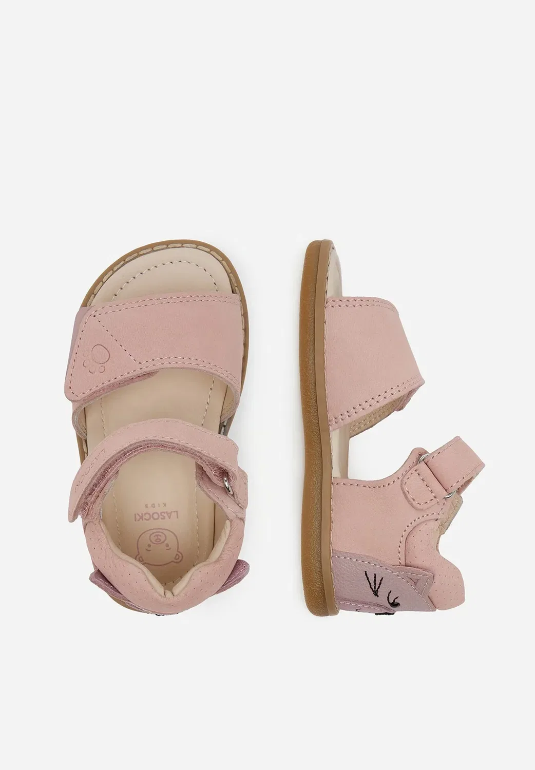 Сандалии для девочек ci12-bob-05(ii)dz - сандалии Lasocki Kids, Pink — фото 3