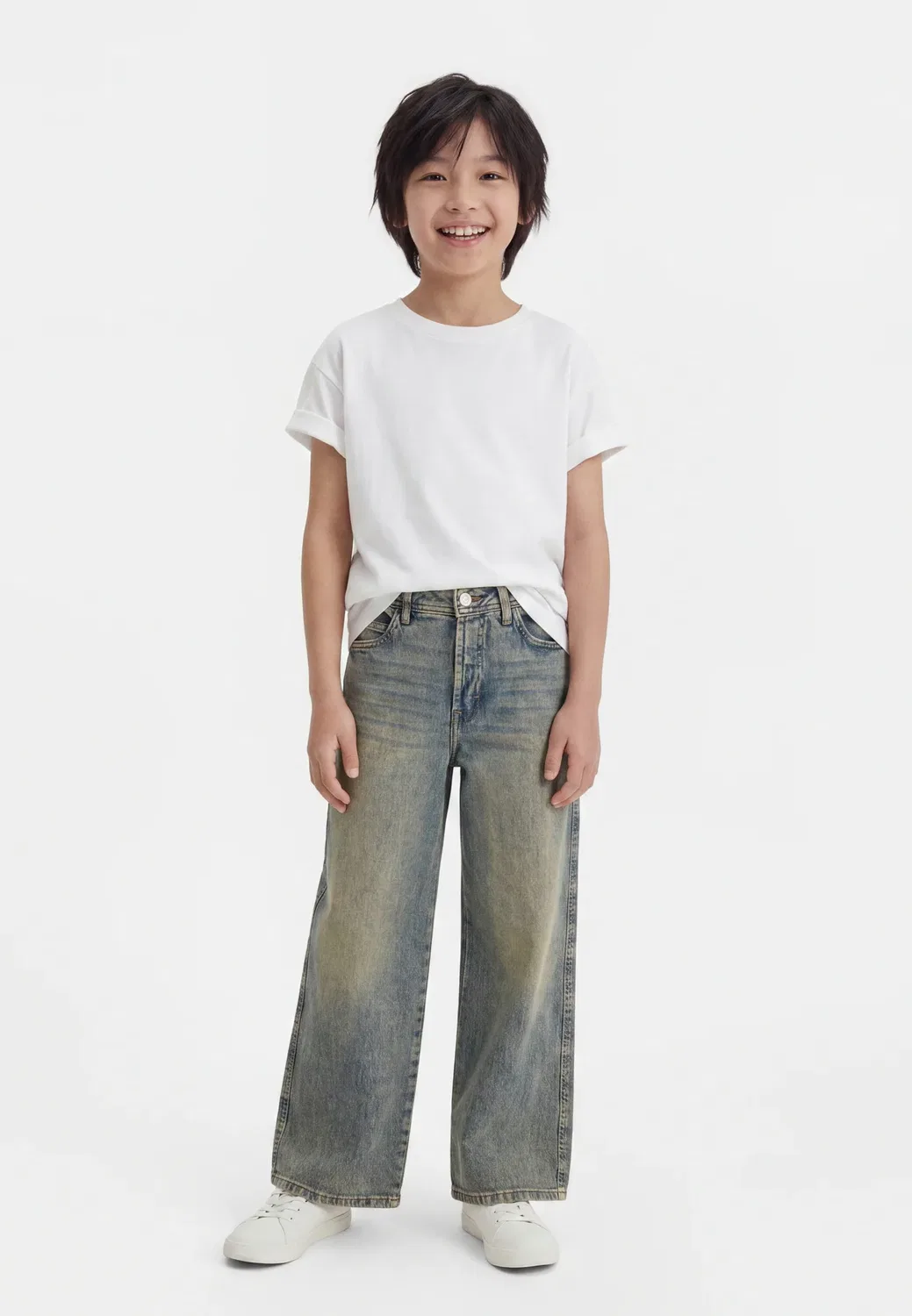 Nkmben - джинсы свободного кроя Name It, Vintage Medium Blue Denim