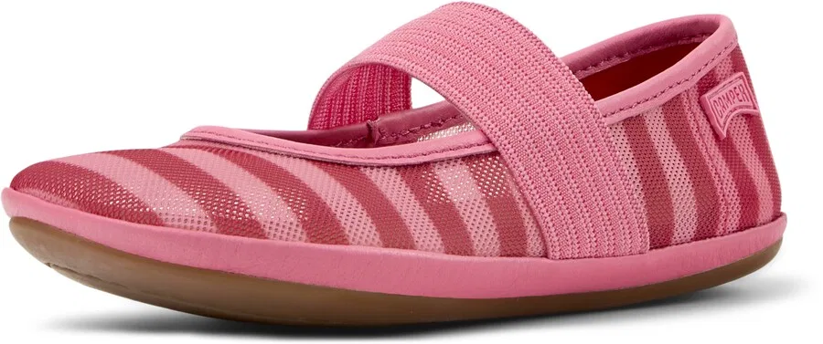 Балетки CAMPER 'Right Kids' красного цвета
