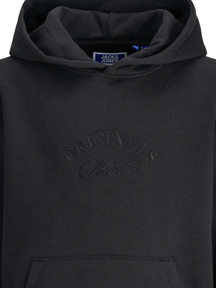 Детская толстовка 'JORBleecker' черного цвета Jack & Jones Junior — фото 4
