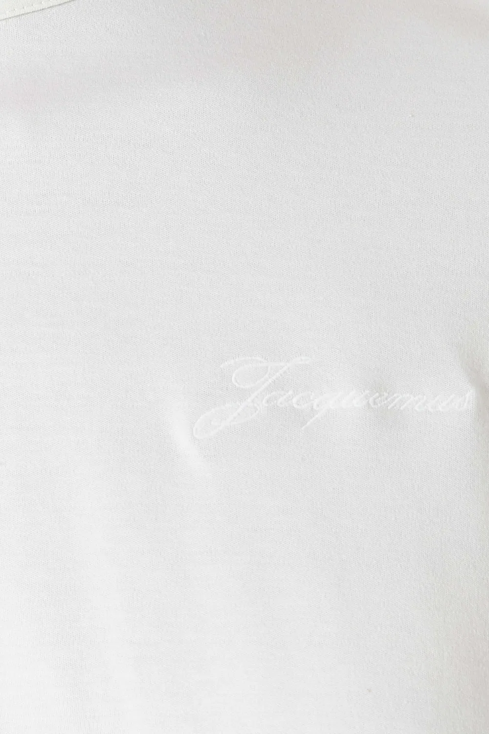 Футболка Le Ovalo Jacquemus, белый — фото 4