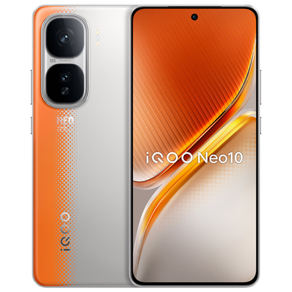 

Смартфон iQOO Neo10 (CN), 16Гб/512Гб, Dual Nano-SIM, серебристый/оранжевый