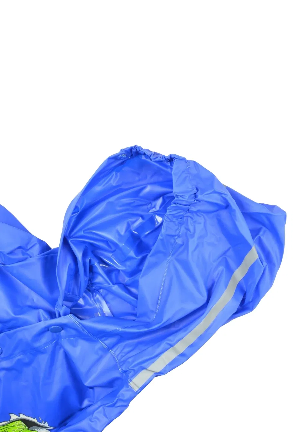 Regenjacke mit kapuze mit reflektorstreifen ungefüttert динозаврик t-rex - водонепроницаемая куртка United Labels, Blau — фото 3