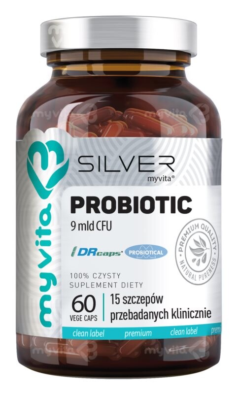 

Добавка для поддержки пищеварения MyVita Silver Probiotyk 9 mld CFU