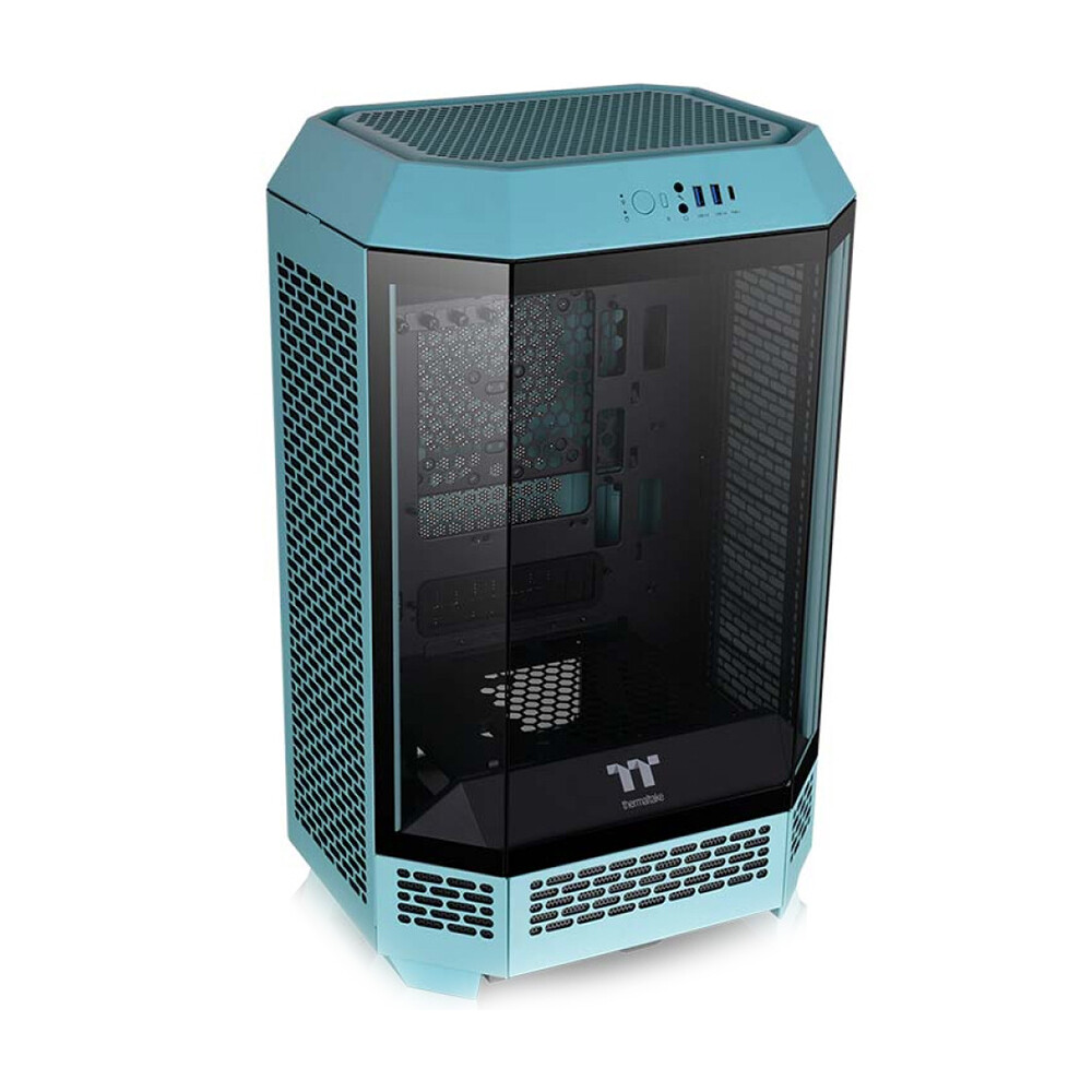 

Корпус Thermaltake The Tower 300, Mini Tower, бирюзовый