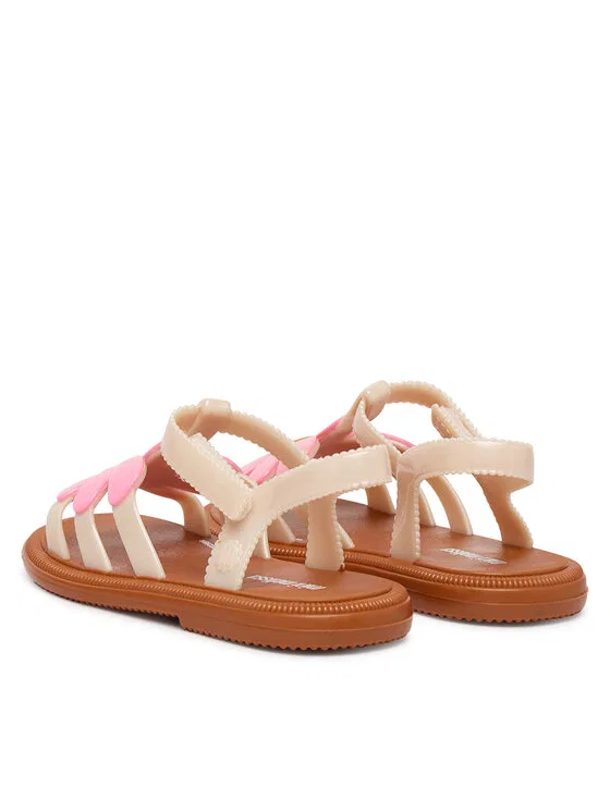 Сандалии Mini Melissa Hip Bloomy Bb Melissa, коричневый — фото 3