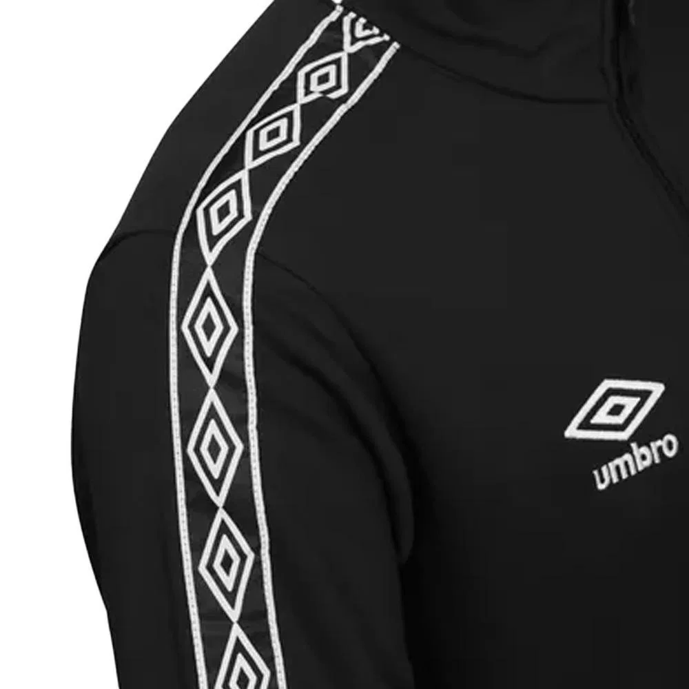 Детское худи-куртка с капюшоном Umbro, Schwarz — фото 3