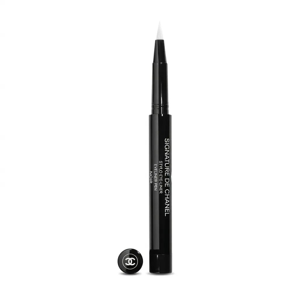 Женская водостойкая подводка для глаз с тонким аппликатором, модель 10-Black, CHANEL, Black — фото 4