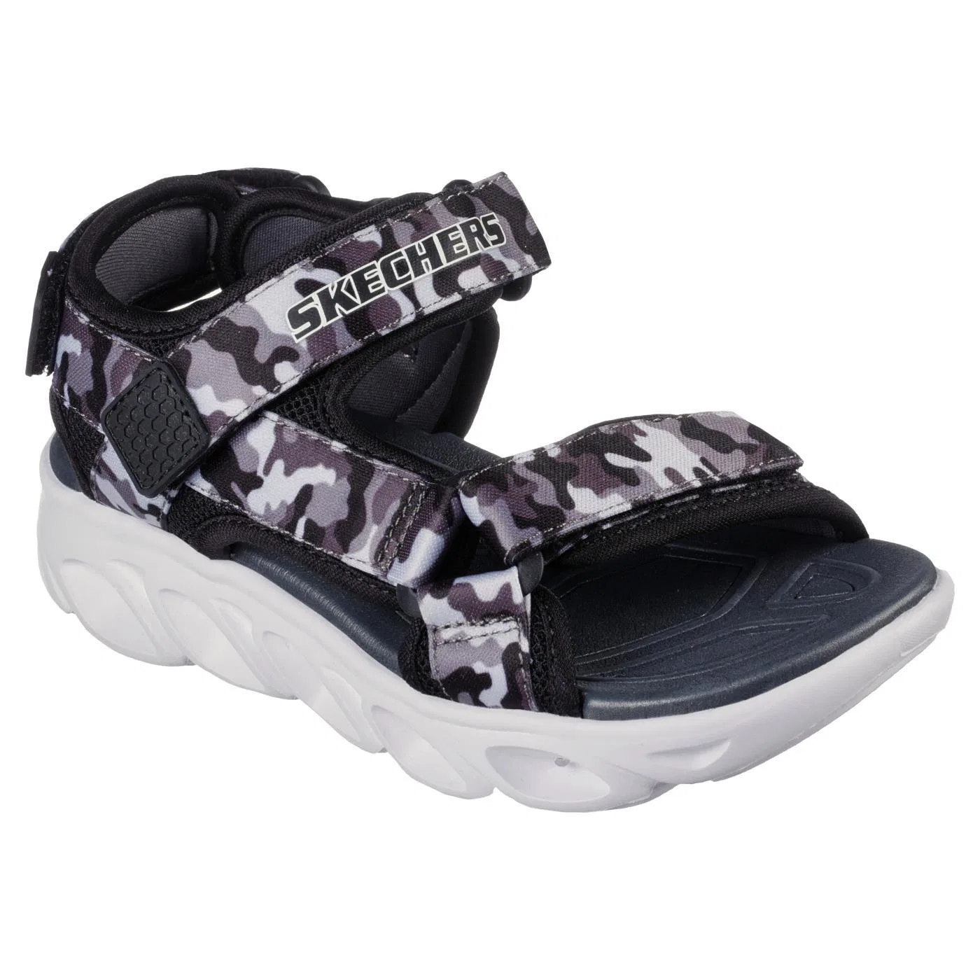 Детские сандалии с липучками Skechers, Schwarz