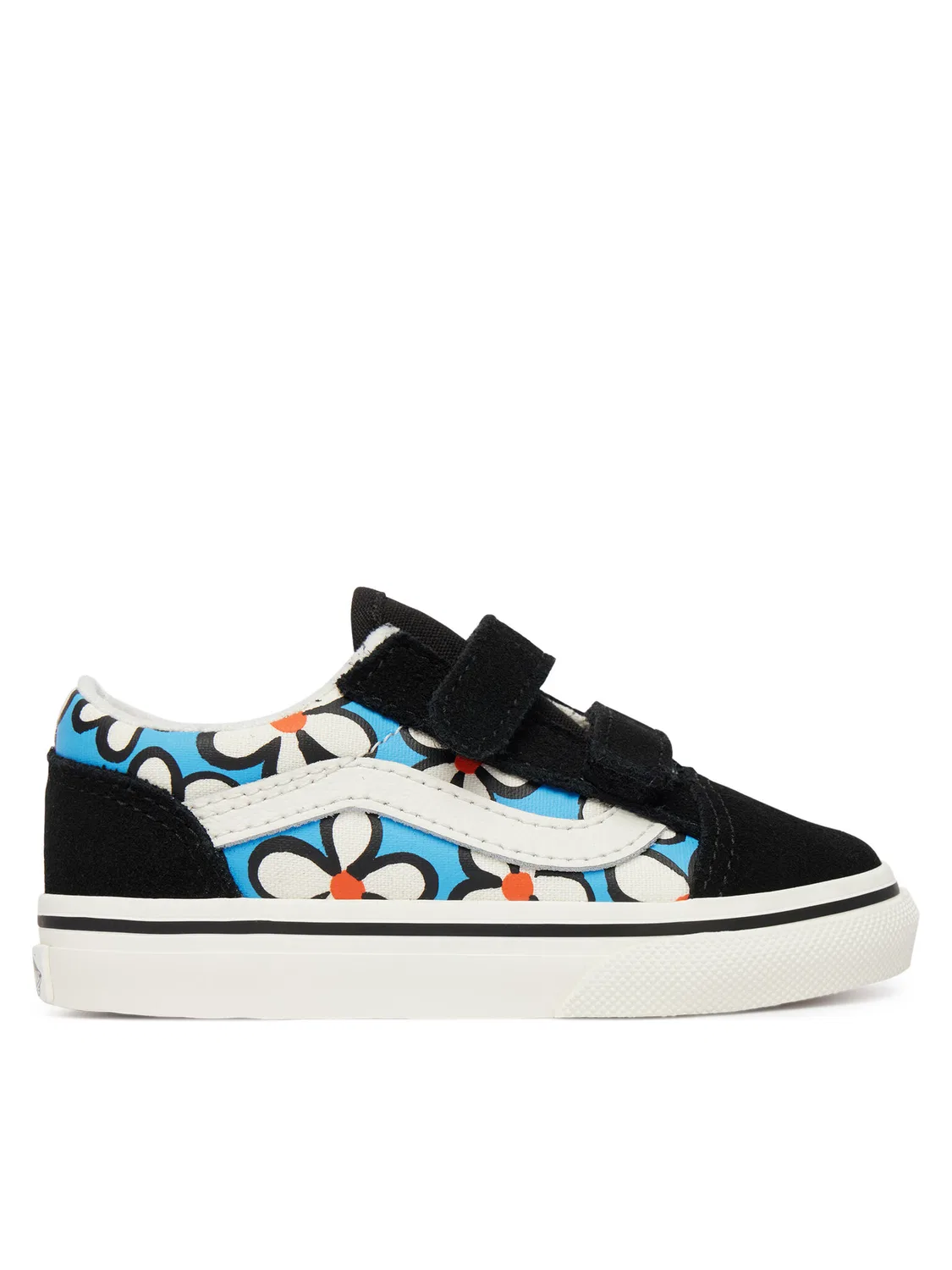 Тканевые кроссовки для девочки Old Skool Vans, синий