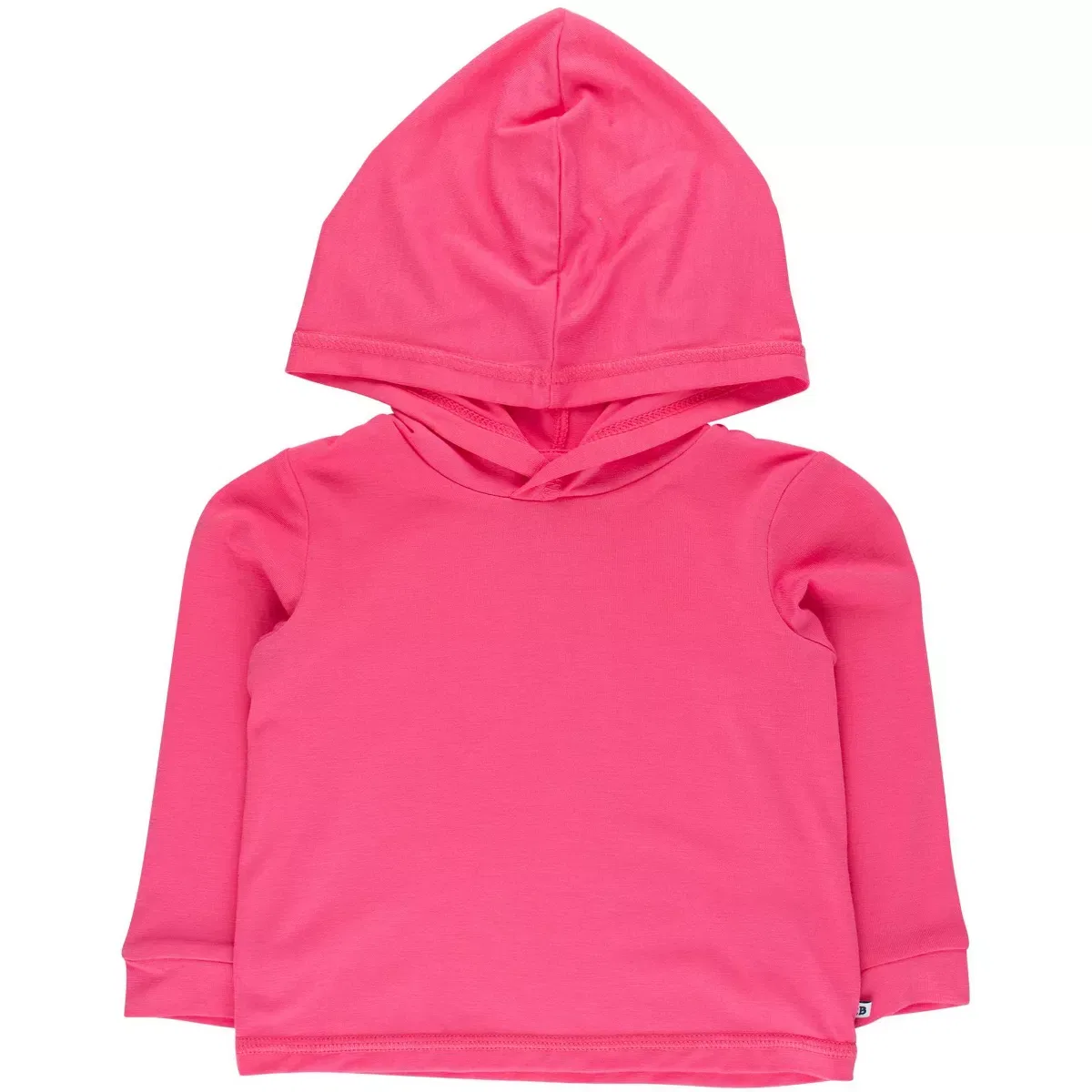 Детское худи с длинным рукавом RuggedButts, Hot Pink