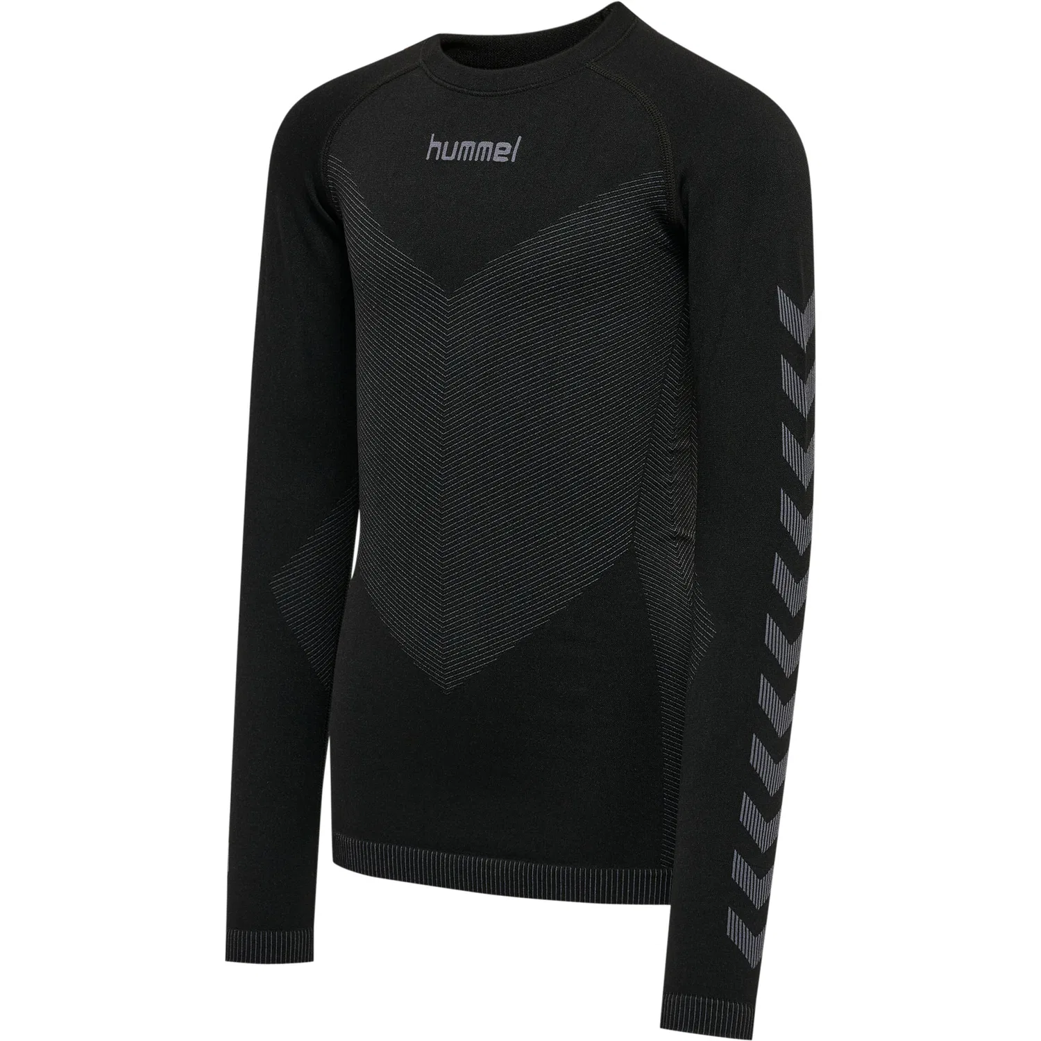 Детская футболка с длинным рукавом First Hummel, Schwarz