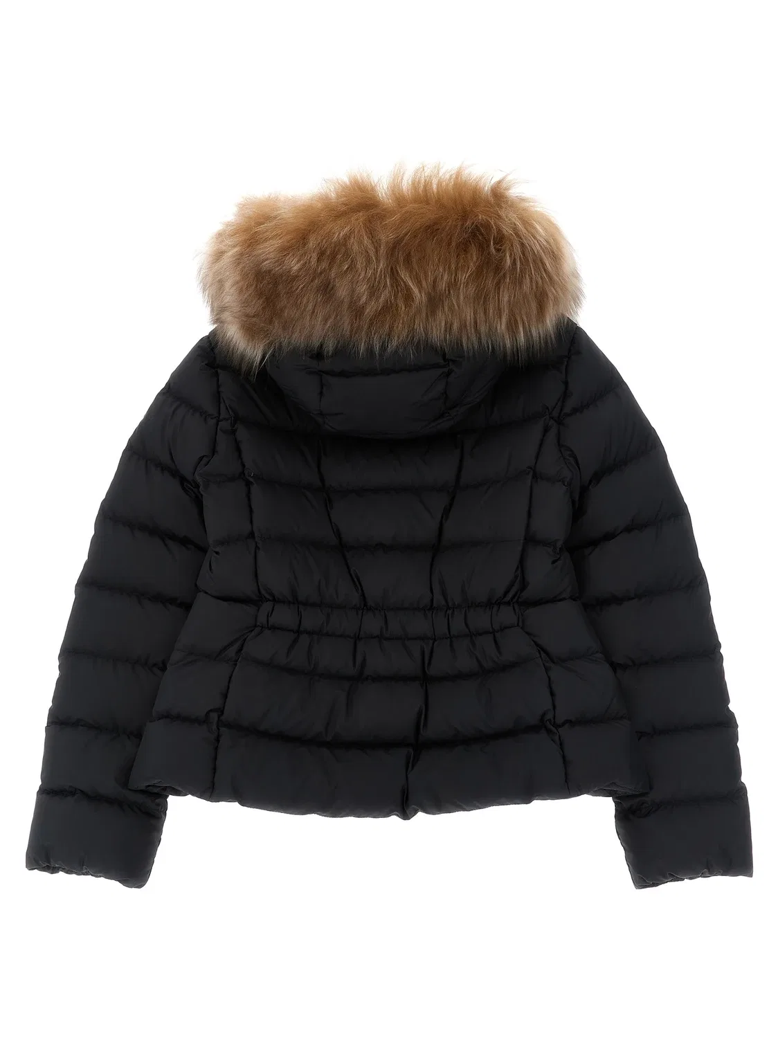 Пуховик Boedette Moncler Enfant, черный — фото 3