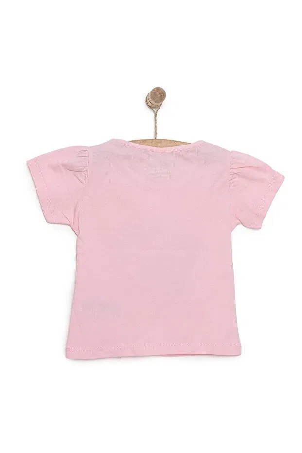 Детская футболка для девочек с принтом Ice Cream Party Ebebek Hello Baby, Pink — фото 3