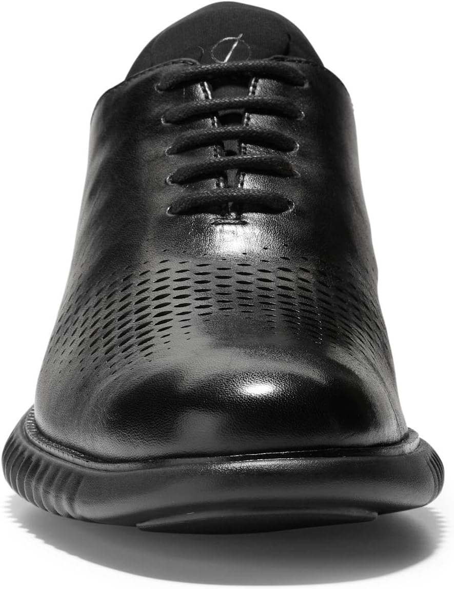 Мужские оксфорды Cole Haan 2.Zerogrand с лазерной перфорацией, черный — фото 2