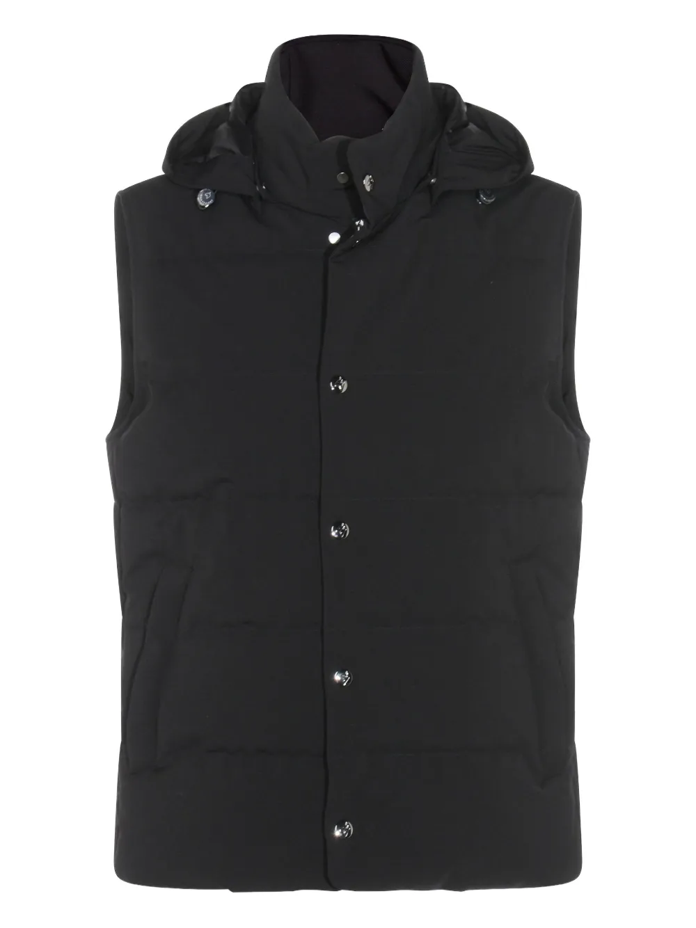 

Стеганый жилет с капюшоном Montecore, черный