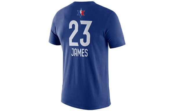 Футболка Nike NBA ALL-STAR NBA2020 DRI-FIT LeBron James Blue, синий — фото 2