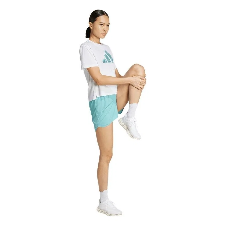 Женская футболка с длинным рукавом adidas adi365 E BL T W JN6137, Белый — фото 4
