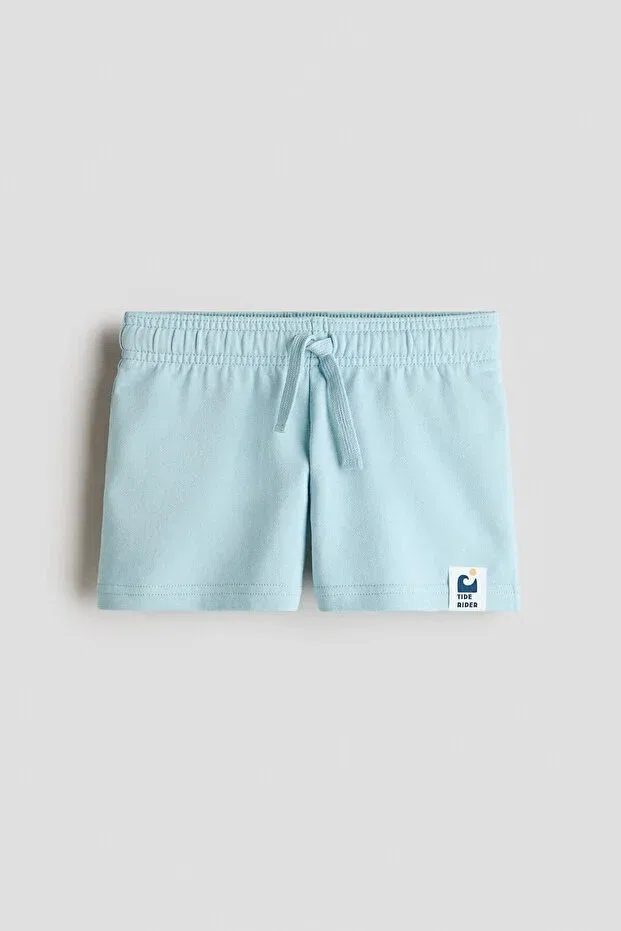 Детские шорты для мальчиков с принтом H&M, Light Turquoise — фото 3
